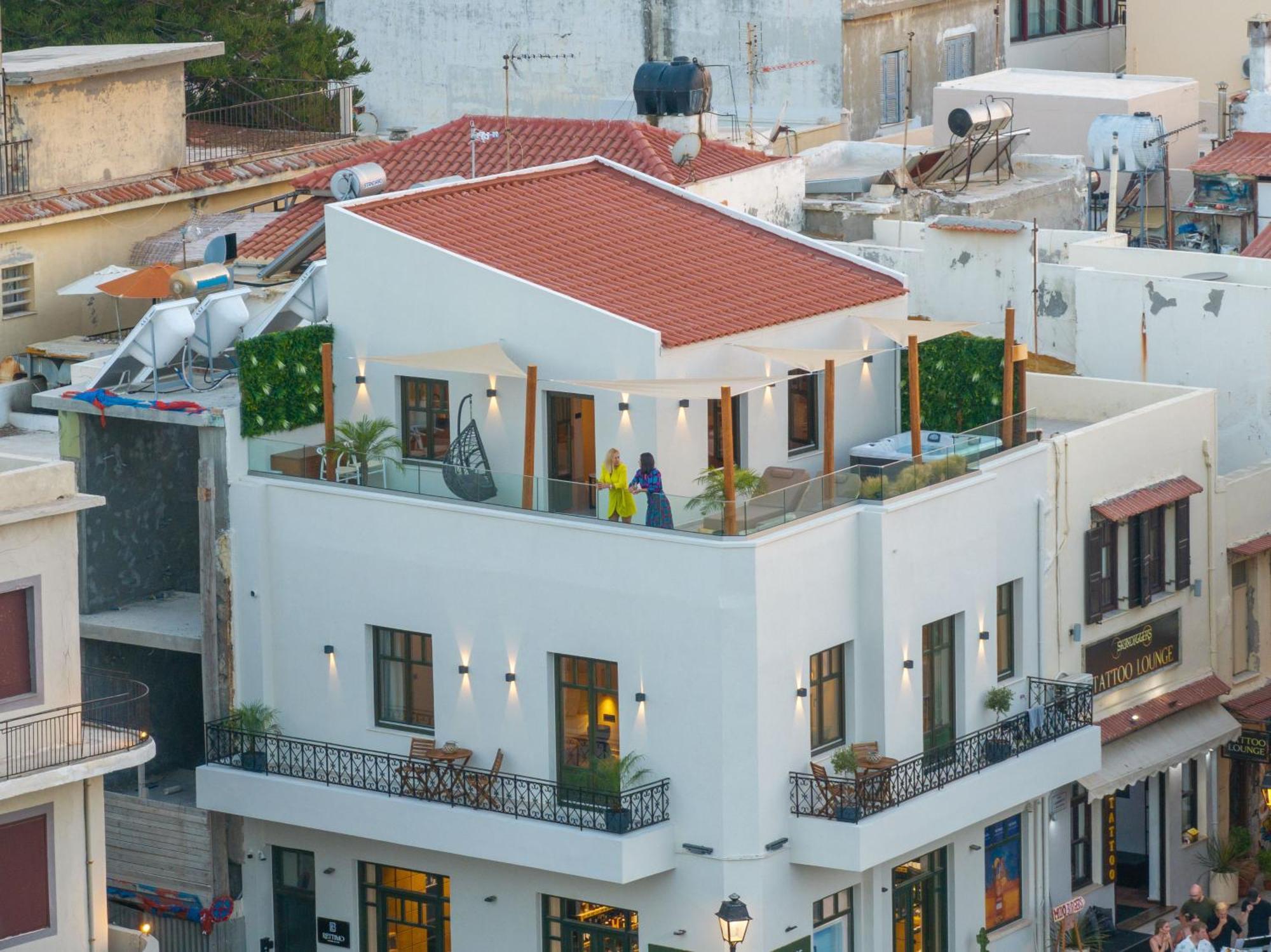 Rettimo Suites, Experience Luxury In The Heart Of Rethymno Kültér fotó